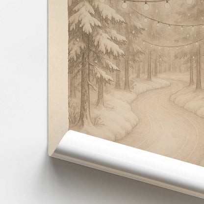 [color:Rolled Print], Picture of close up of art