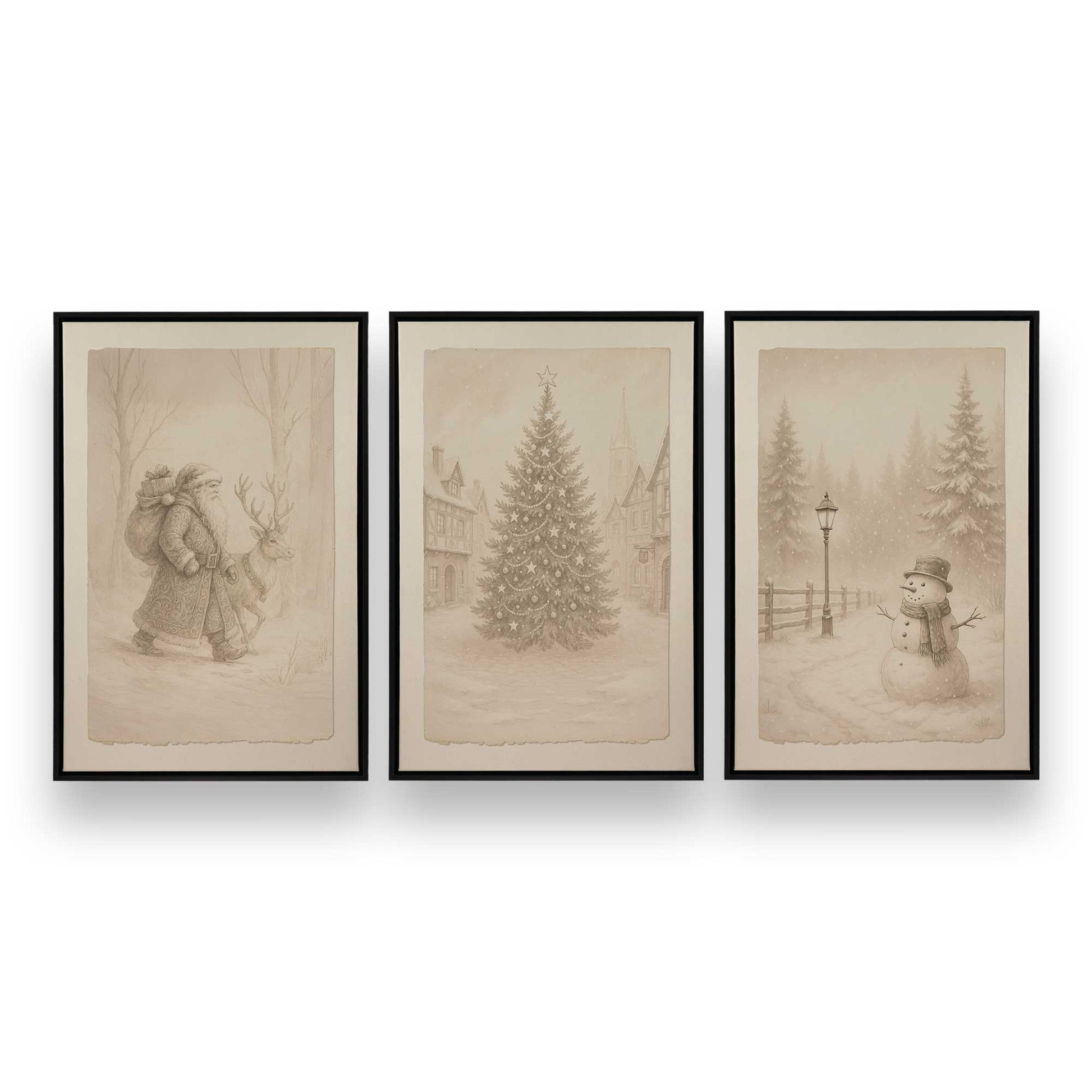 [Color:Satin Black], Picture of art in a Satin Black frame