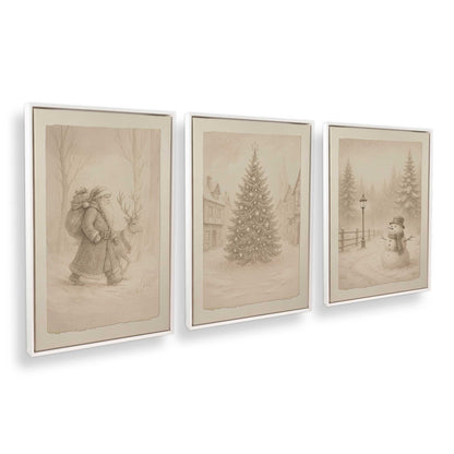 [Color:Opaque White], Picture of art in a White frame at an angle