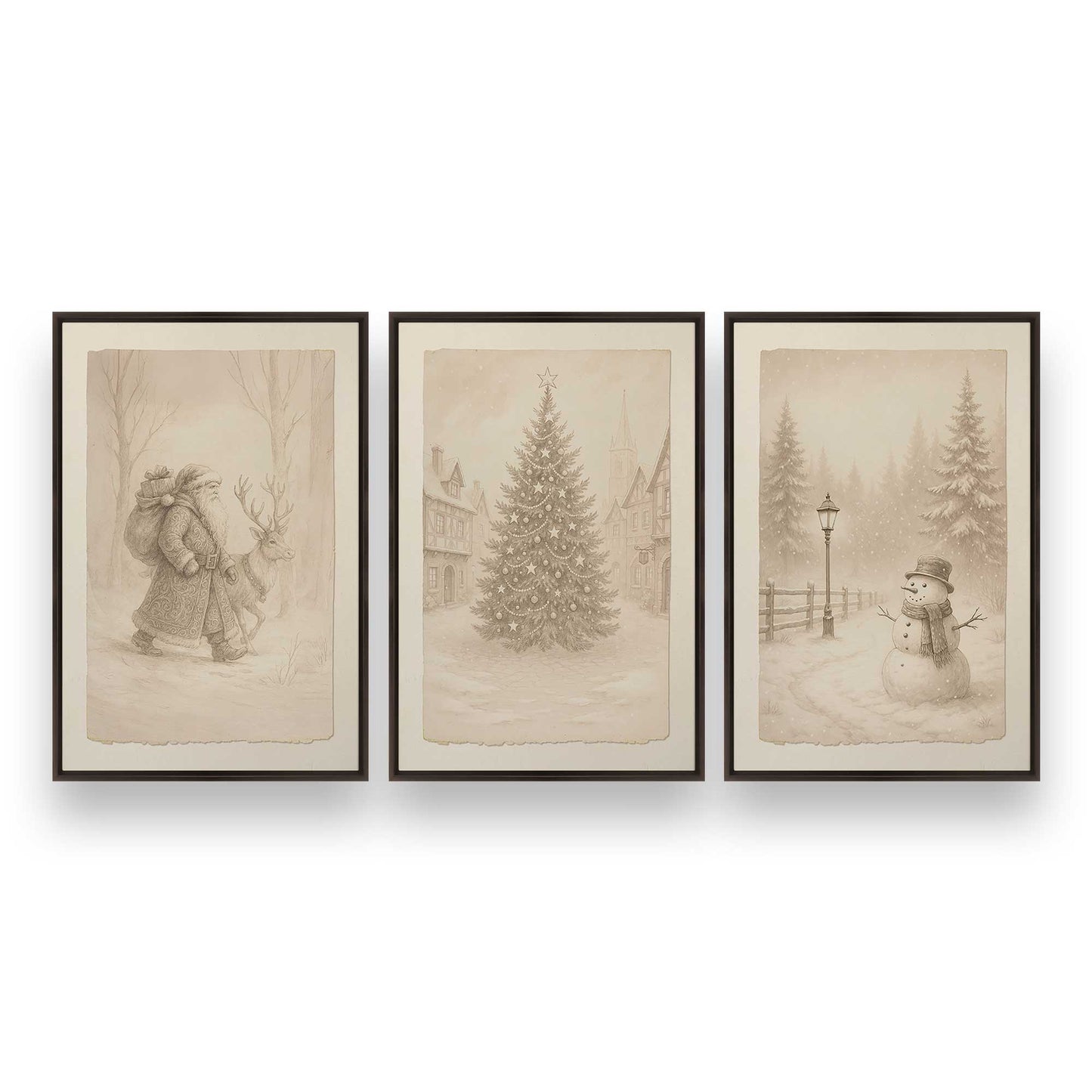 [Color:Espresso], Picture of art in an Espresso frame