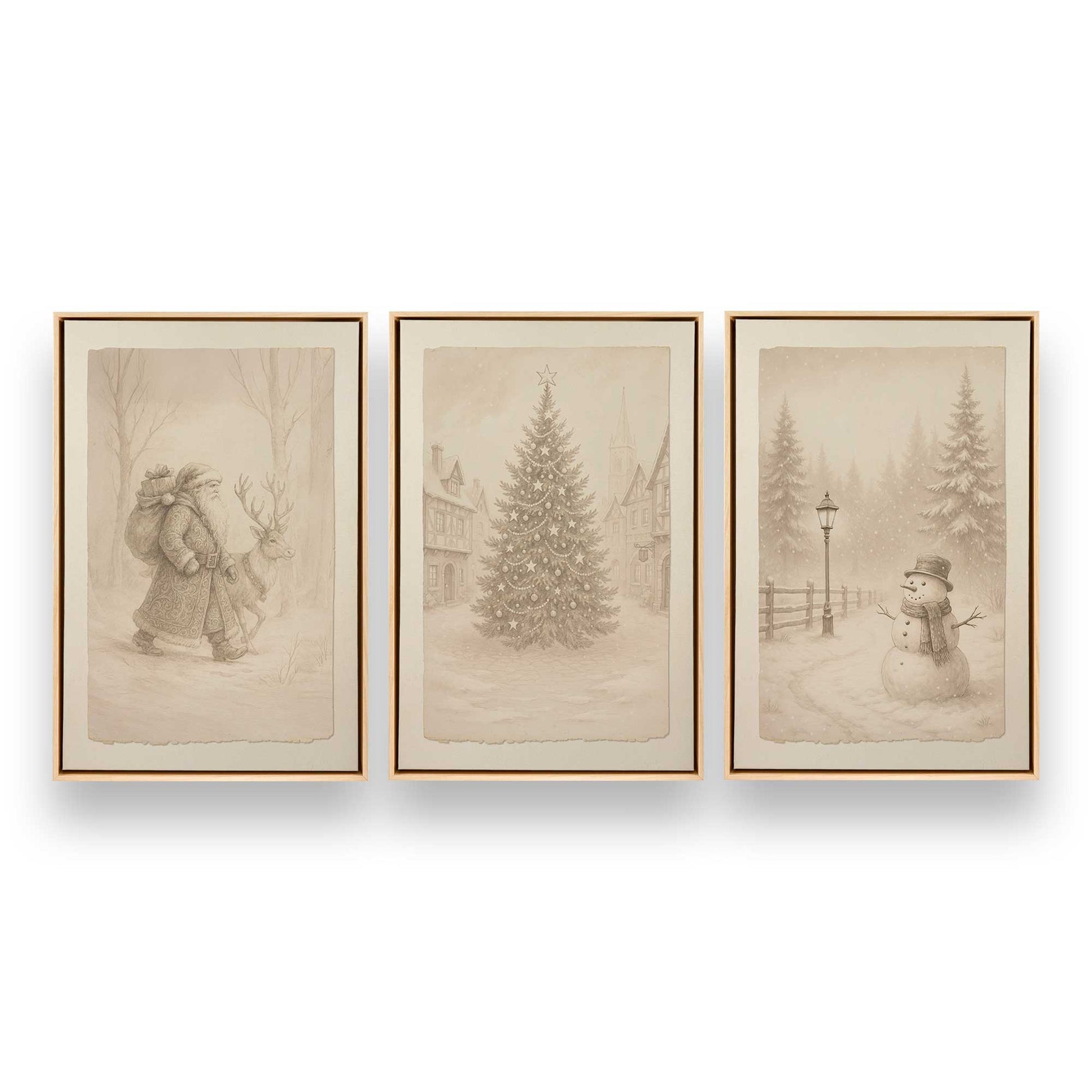 [Color:American Maple], Picture of art in an American Maple frame