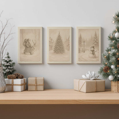 [Color:Walnut], Picture of art in a Walnut frame