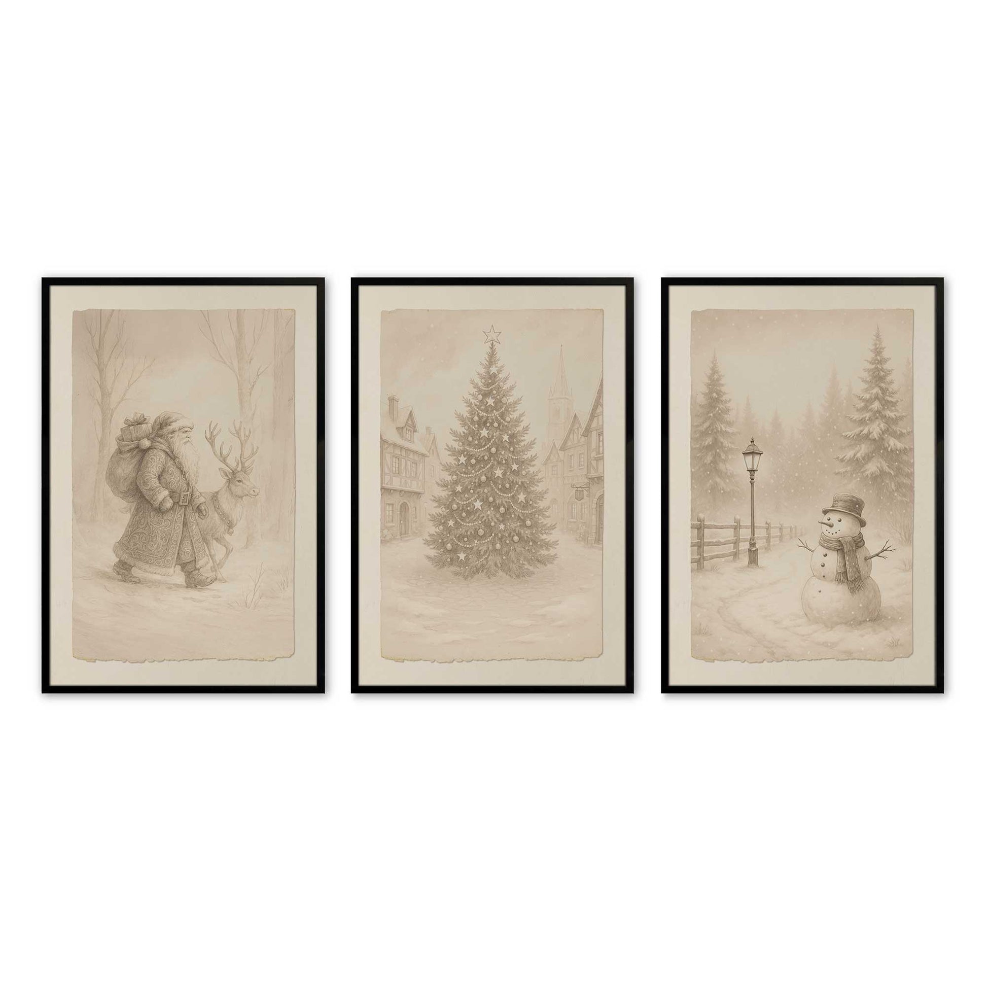 [Color:Satin Black], Picture of art in a Satin Black frame