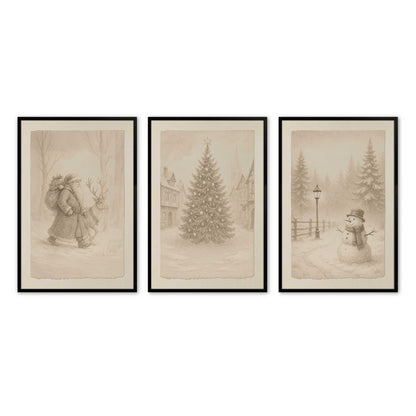 [Color:Satin Black], Picture of art in a Satin Black frame