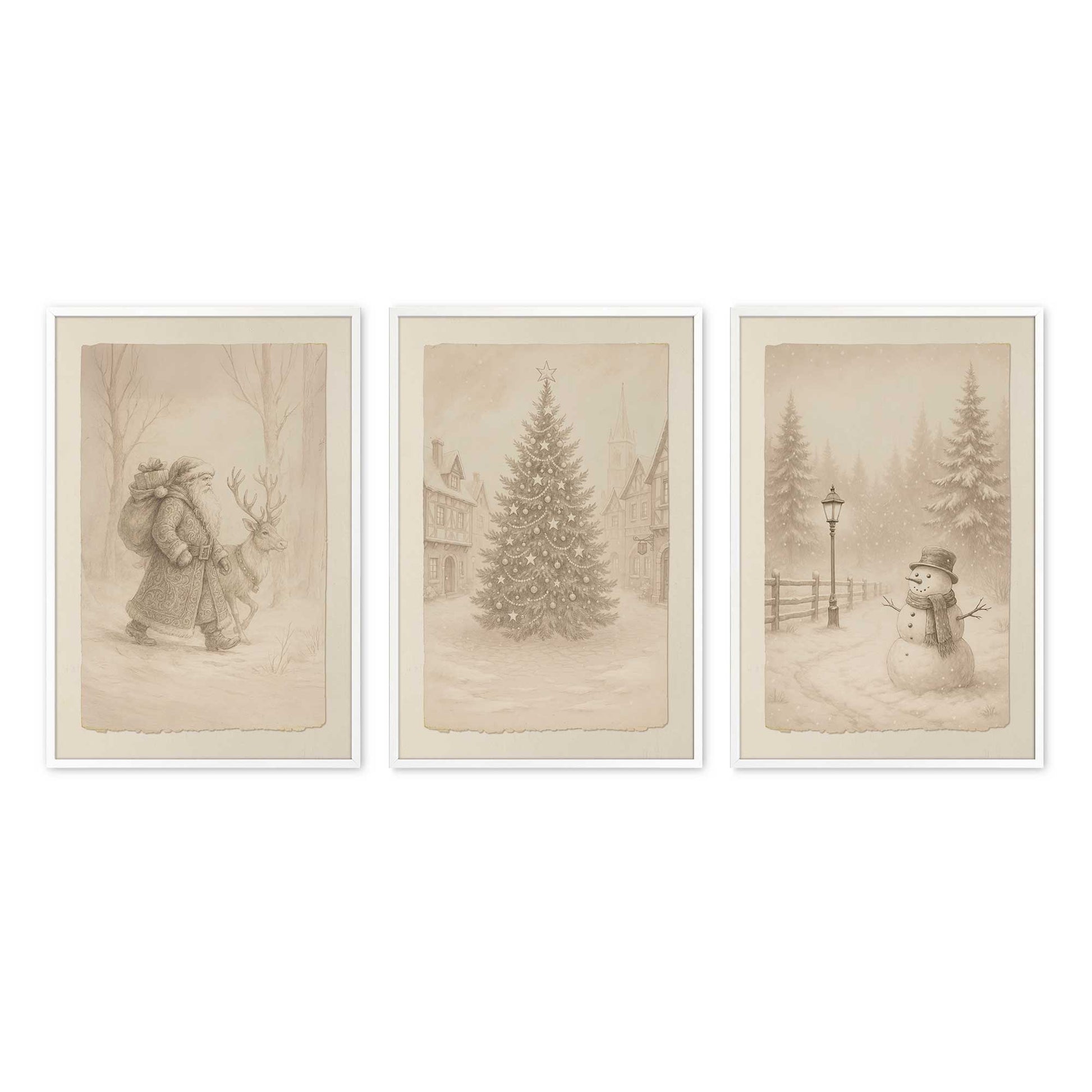 [Color:Opaque White], Picture of art in an Opaque White frame