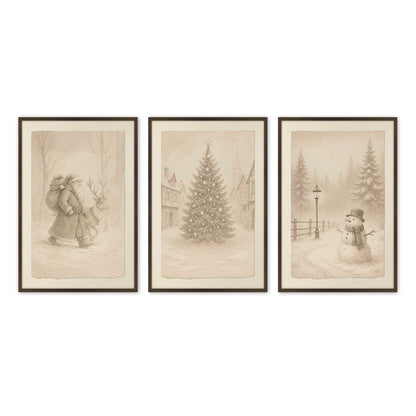 [Color:Belvinder Brown], Picture of art in a Belvinder Brown frame