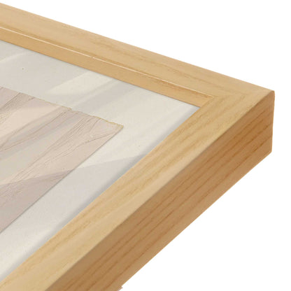 [Color:American Maple], Picture of art in an American Maple frame of the corner