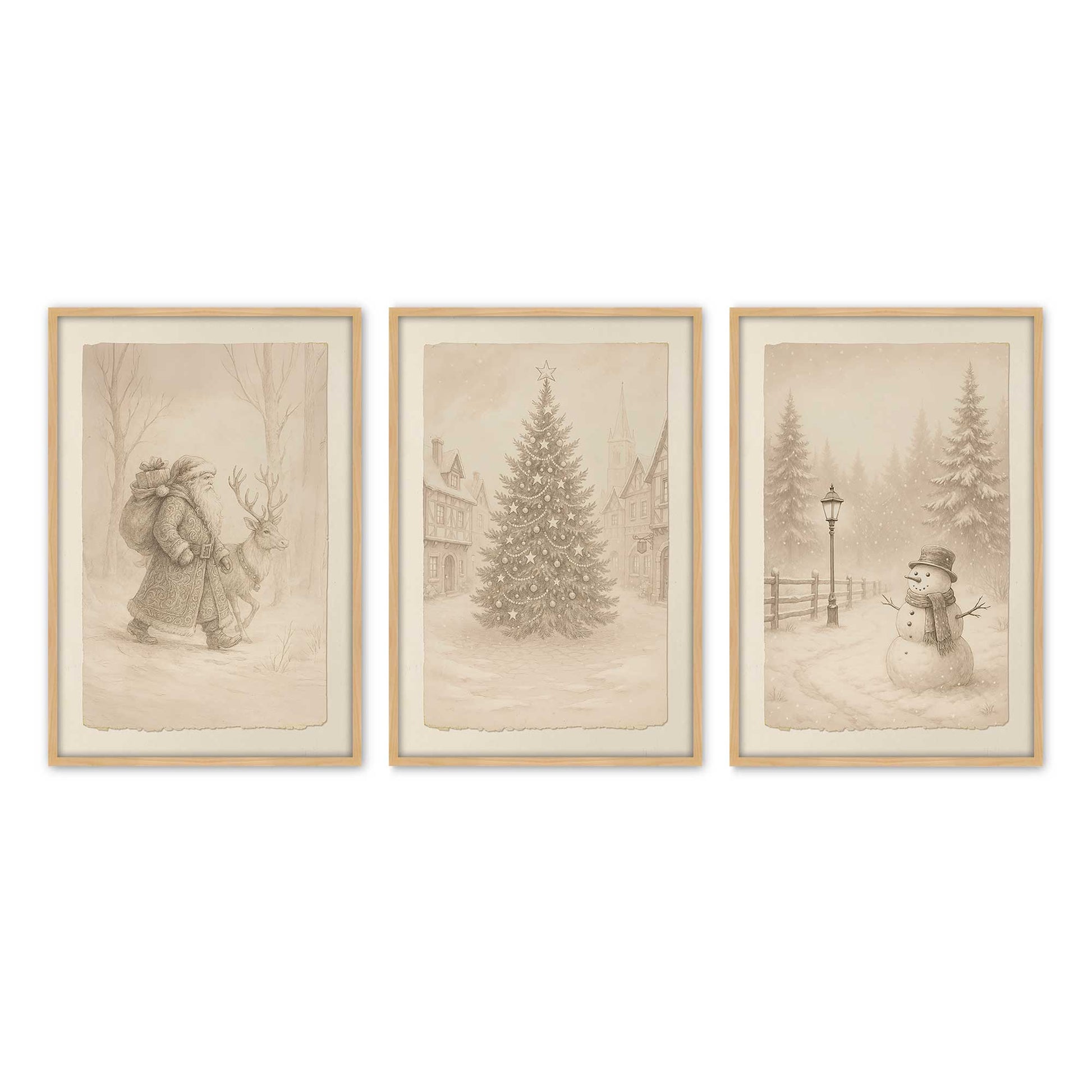 [Color:American Maple], Picture of art in an American Maple frame