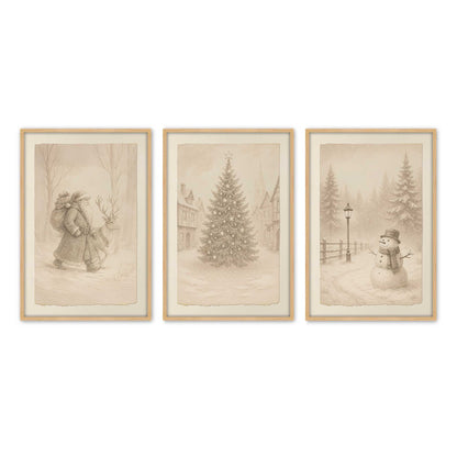 [Color:American Maple], Picture of art in an American Maple frame