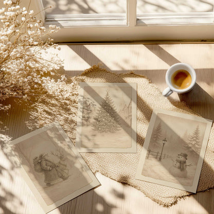 Christmas Journey Set of 3 Prints