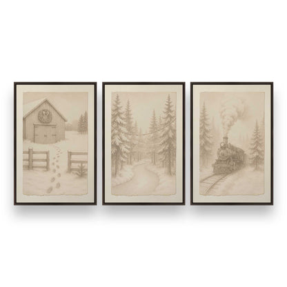 [Color:Espresso], Picture of art in an Espresso frame