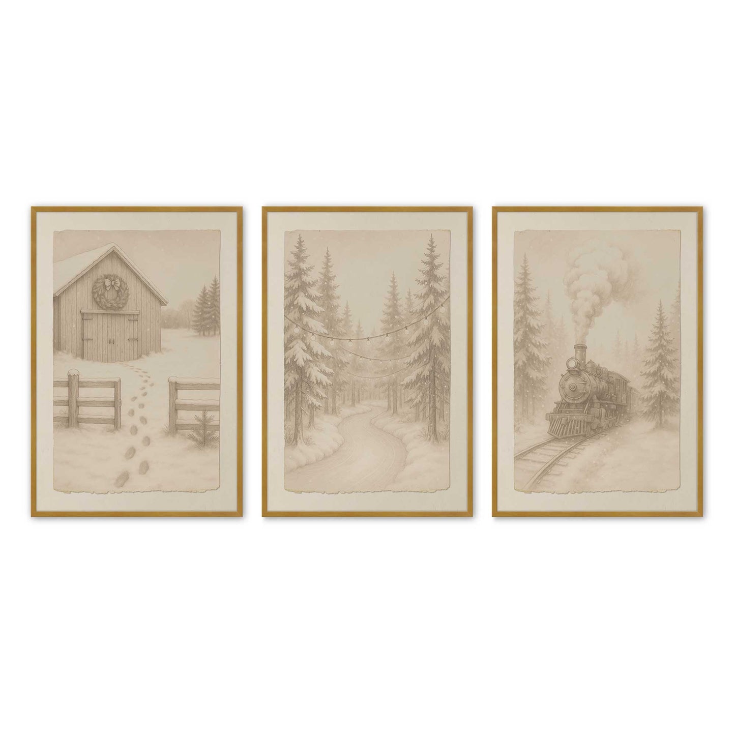 [Color:Polished Gold], Picture of art in a Polished Gold frame