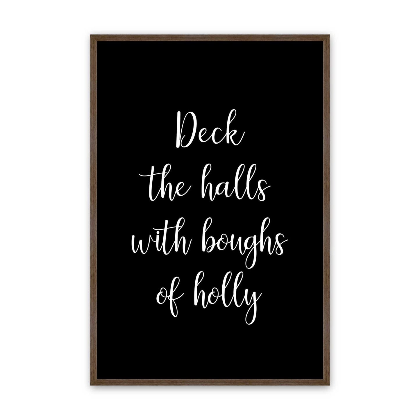 [Color:Walnut], Picture of art in a Walnut frame