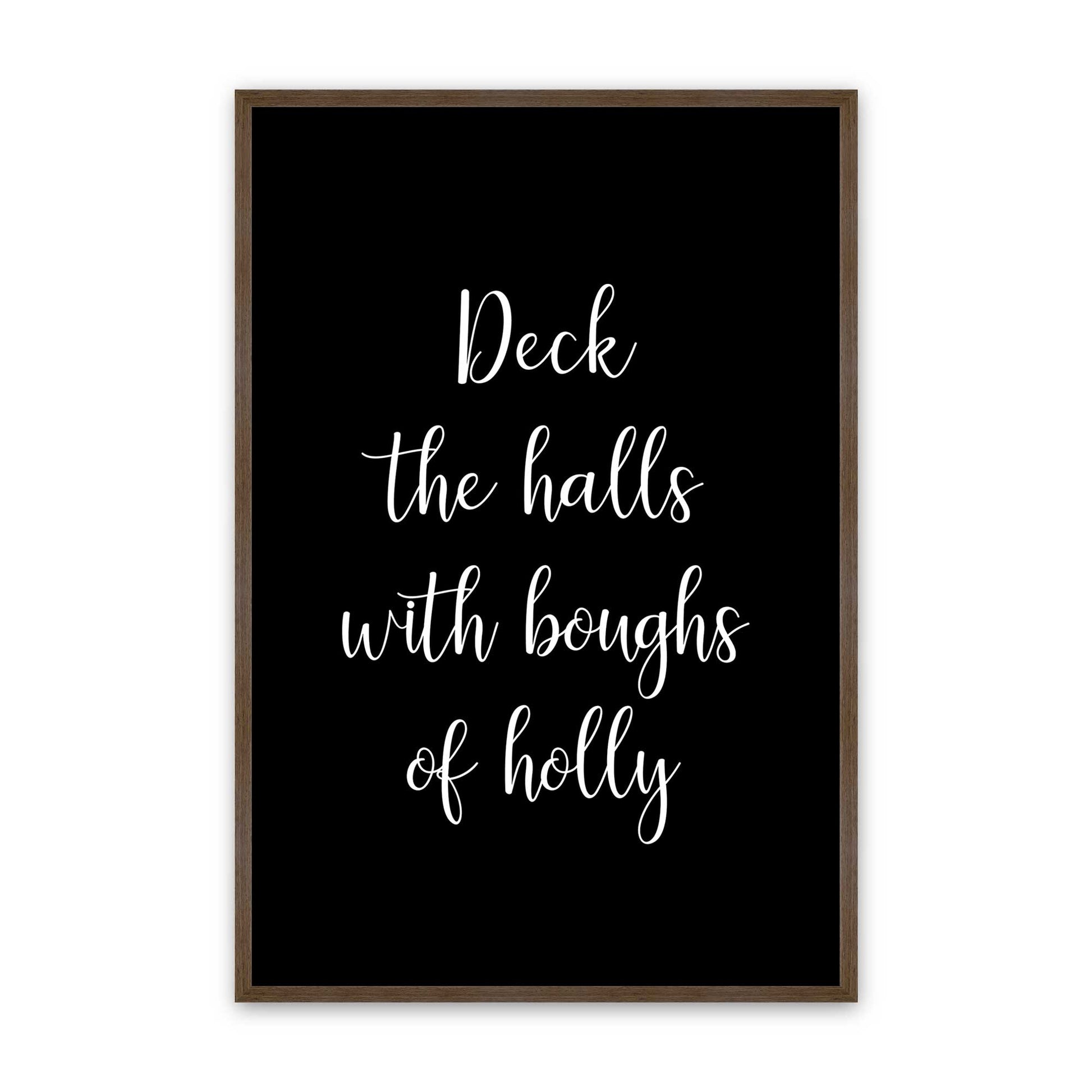 [Color:Walnut], Picture of art in a Walnut frame