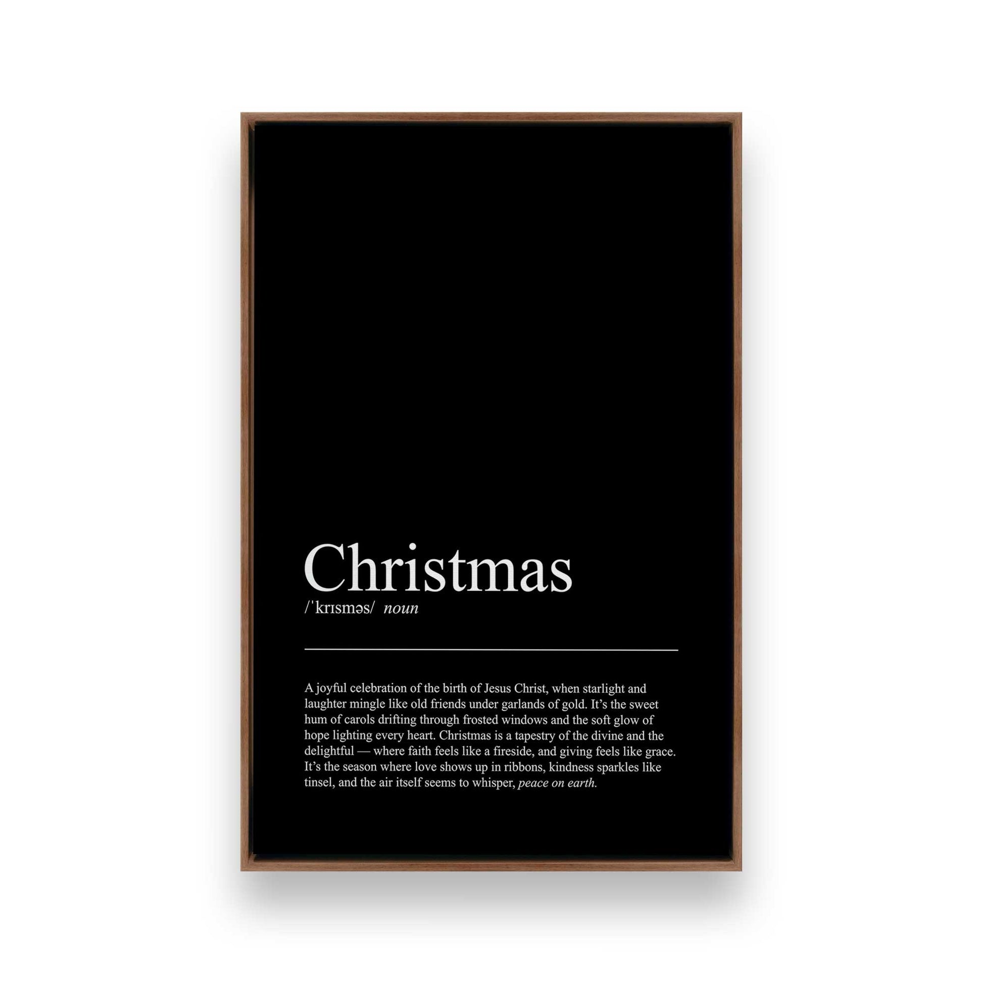 [Color:Walnut], Picture of art in a Walnut frame