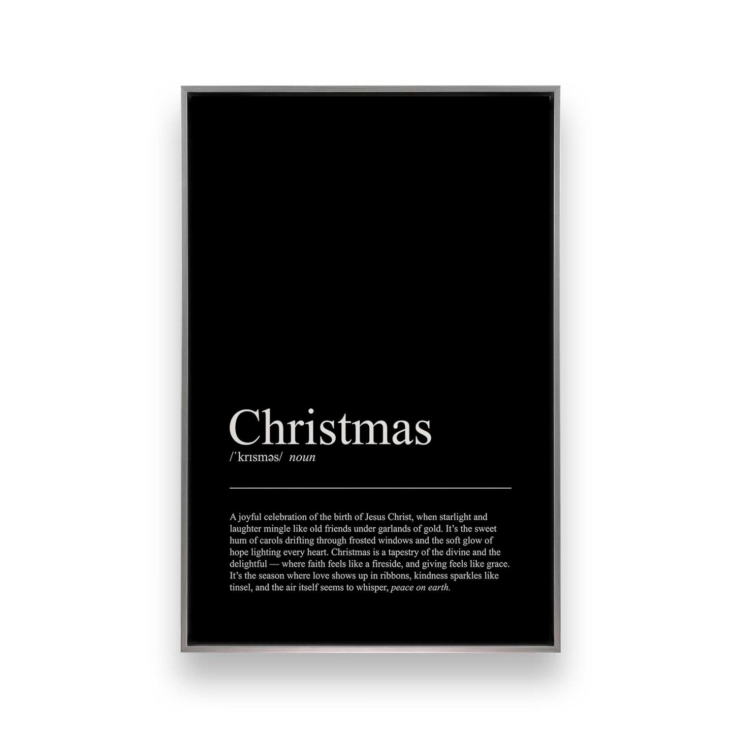 [Color:Polished Chrome], Picture of art in a Polished Chrome frame