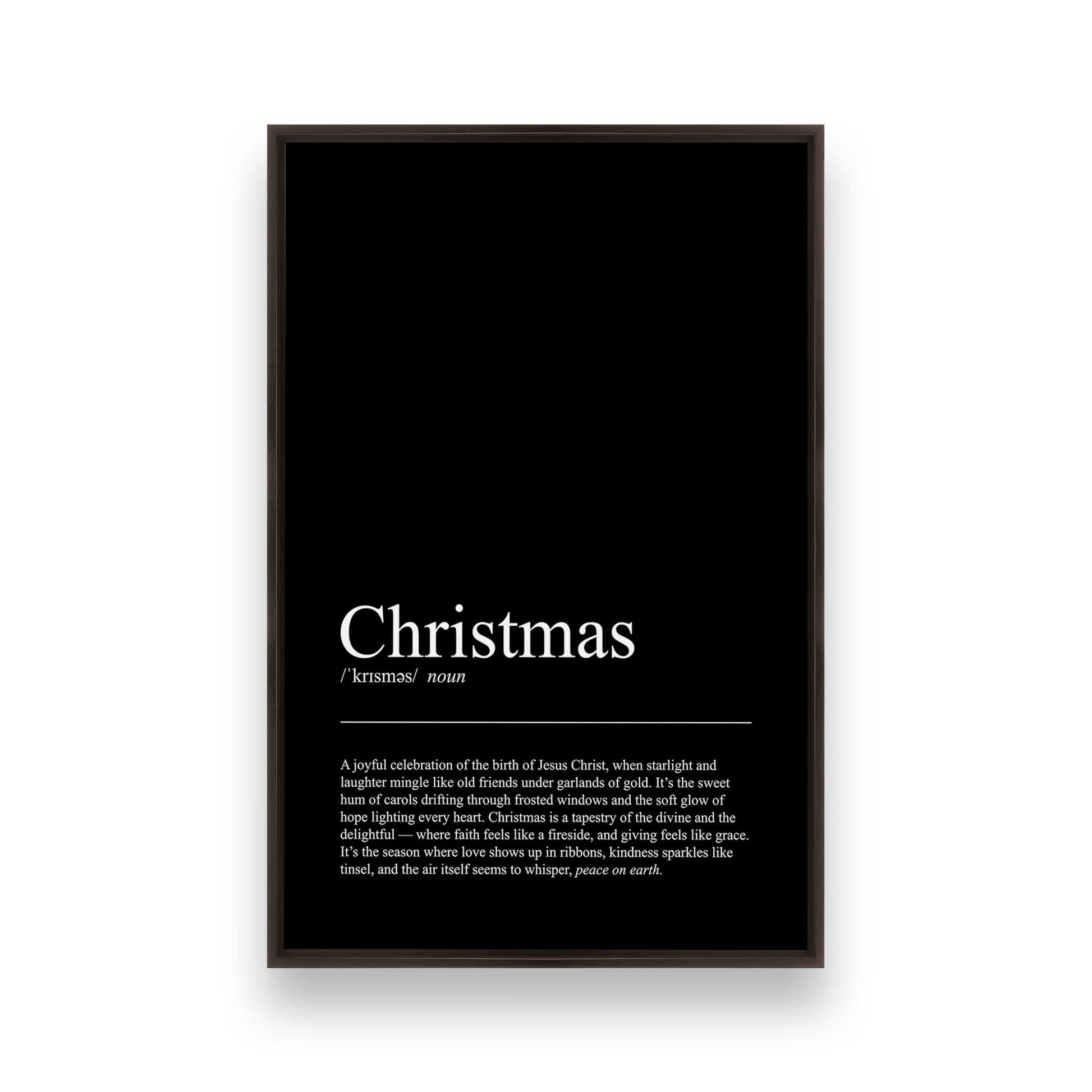 [Color:Espresso], Picture of art in a Espresso frame