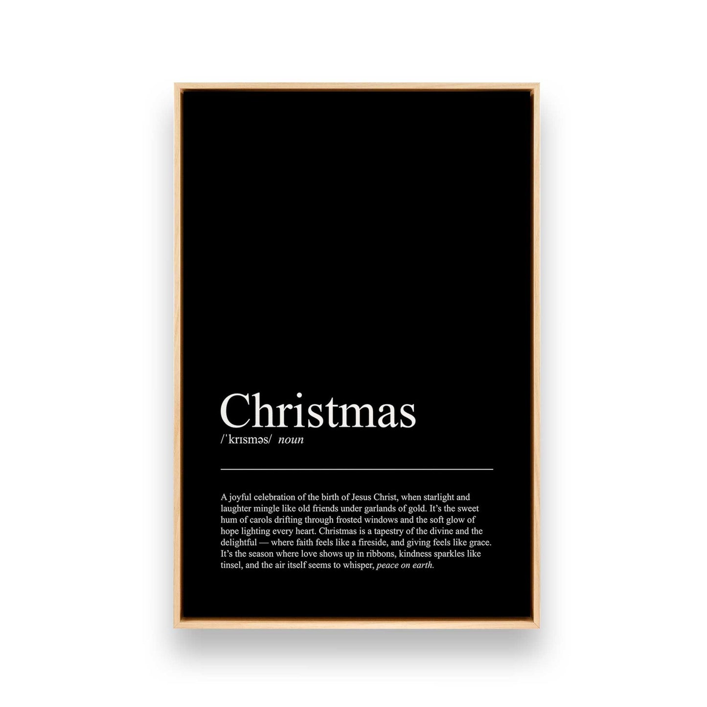 [Color:American Maple], Picture of art in a American Maple frame