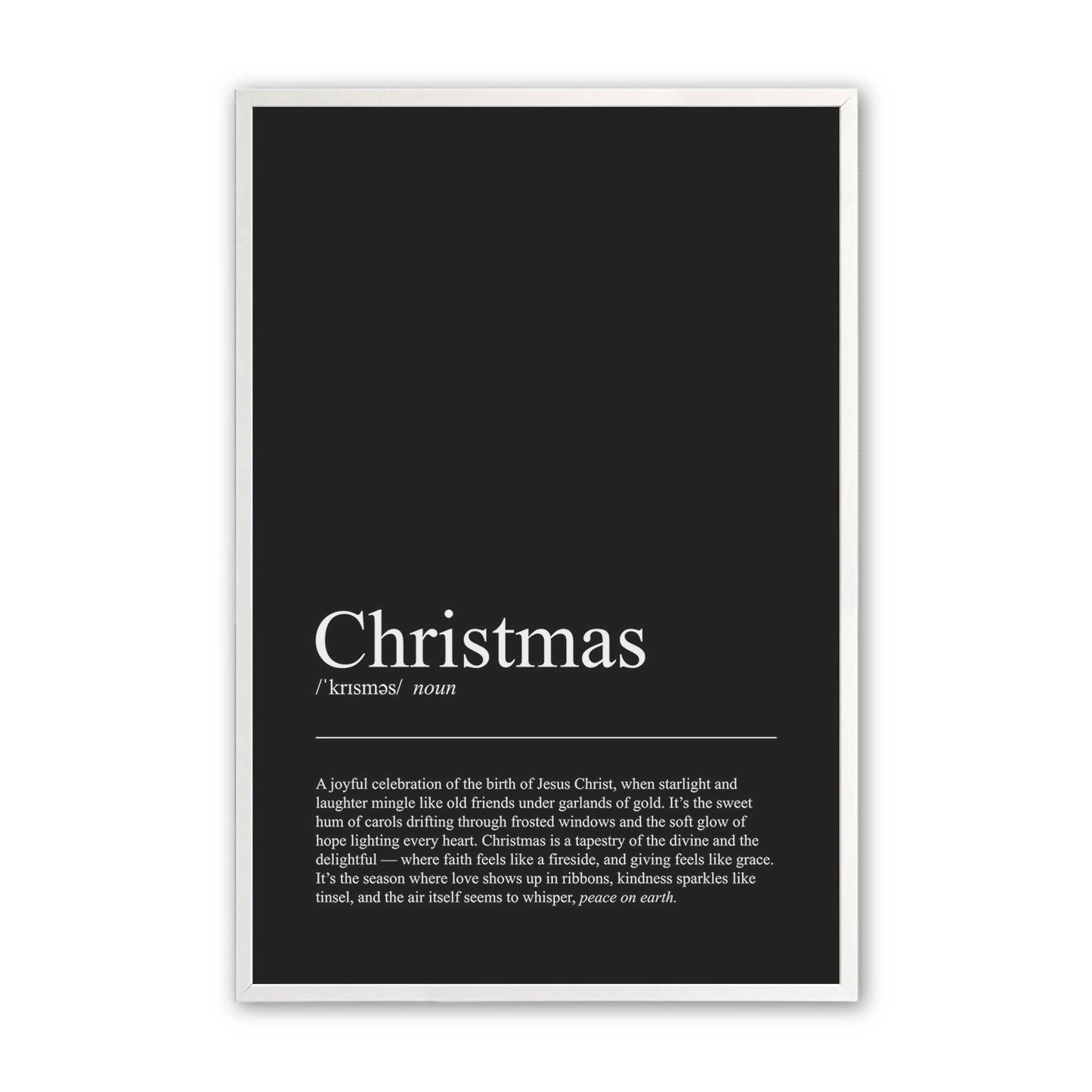 [Color:Opaque White], Picture of art in a Opaque White frame