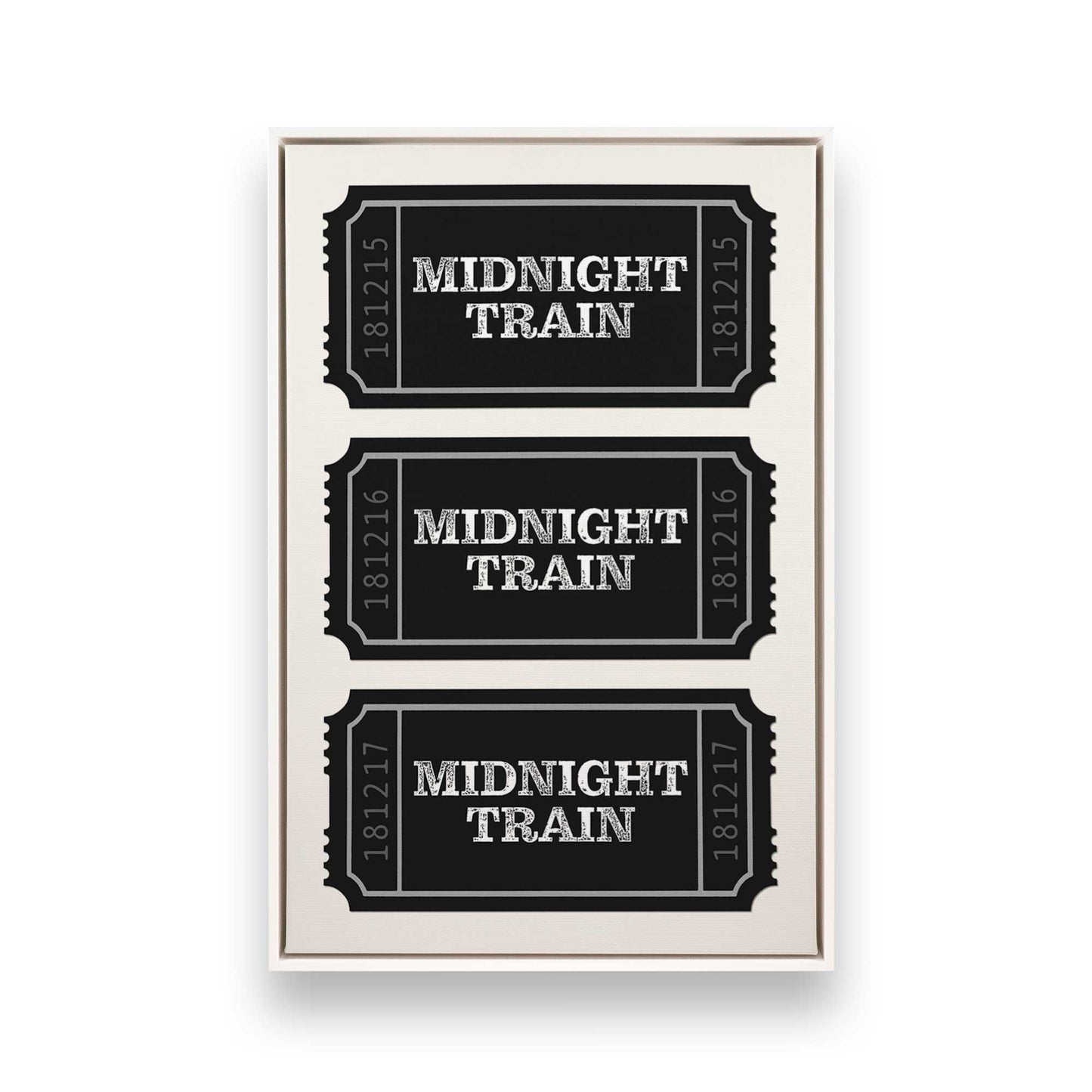 [Color:Opaque White], Picture of art in a White frame