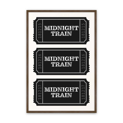 [Color:Walnut], Picture of art in a Walnut frame