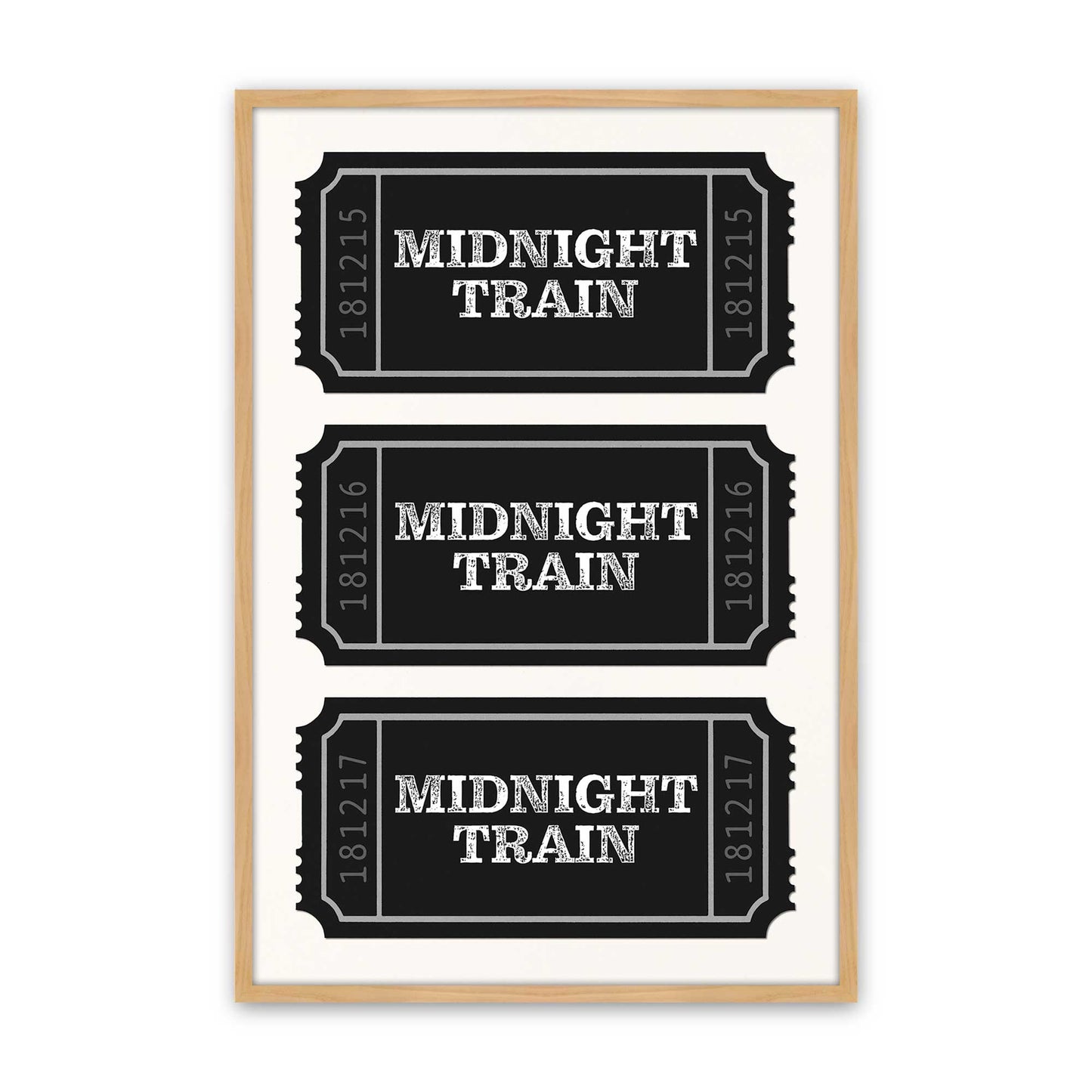 [Color:American Maple], Picture of art in an American Maple frame