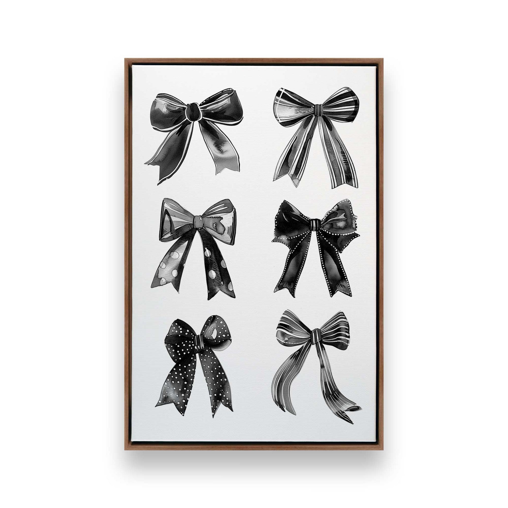 [Color:Walnut], Picture of art in a Walnut frame