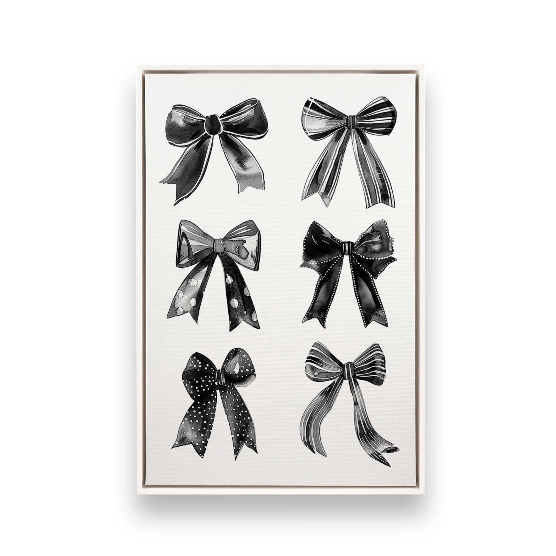 [Color:Opaque White], Picture of art in a White frame