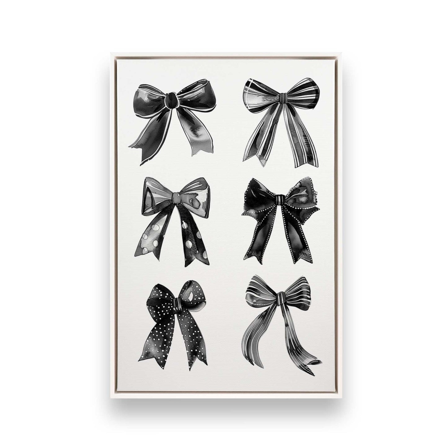 [Color:Opaque White], Picture of art in a White frame