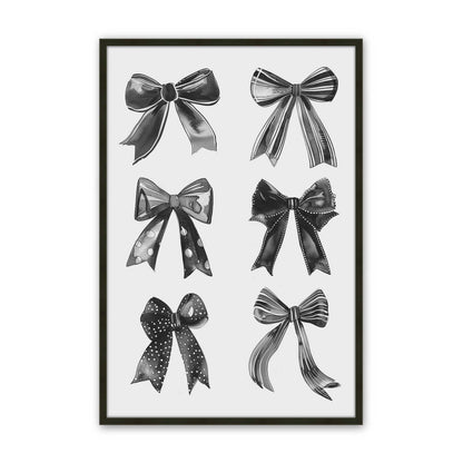 [Color:Satin Black], Picture of art in a Satin Black frame