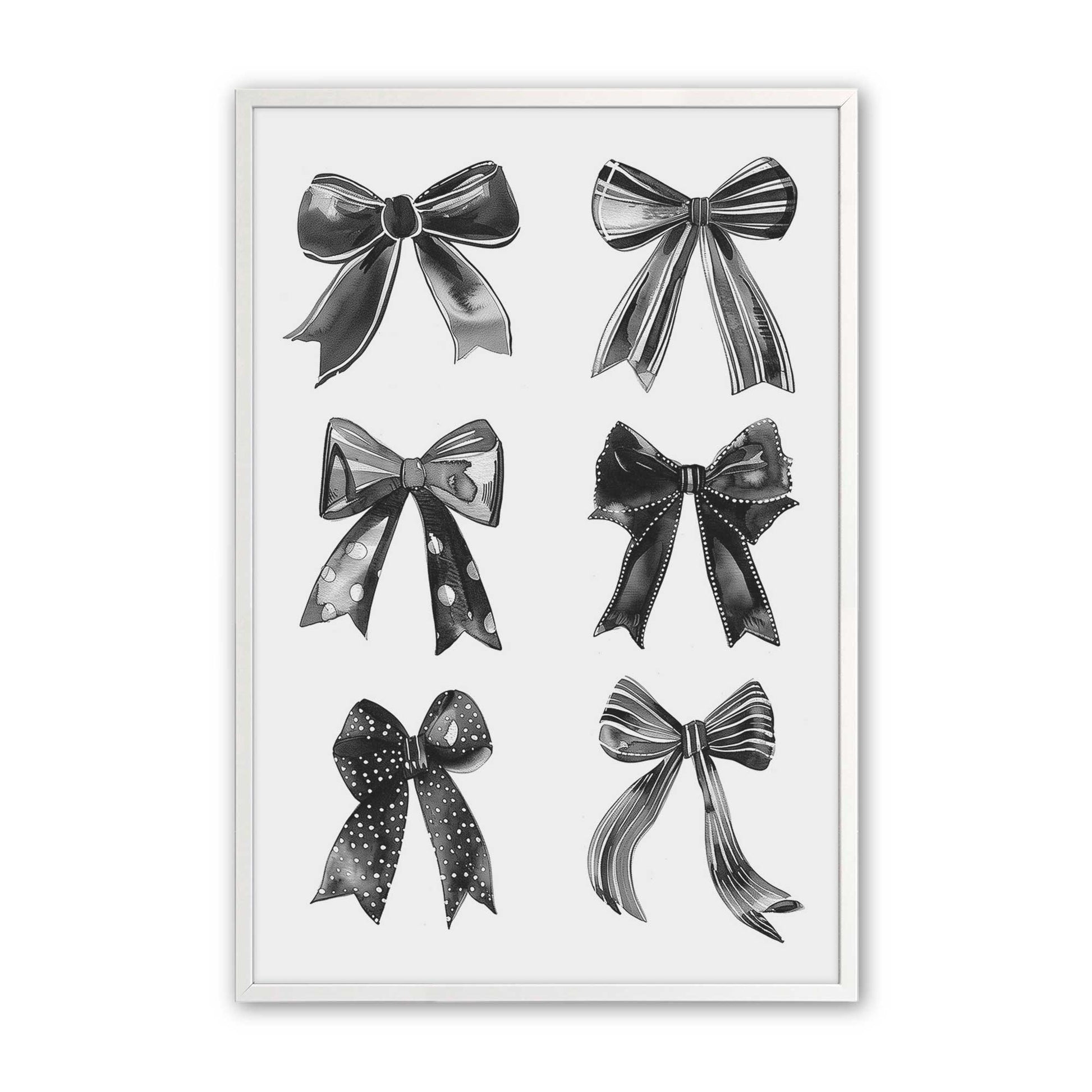 [Color:Opaque White], Picture of art in an Opaque White frame