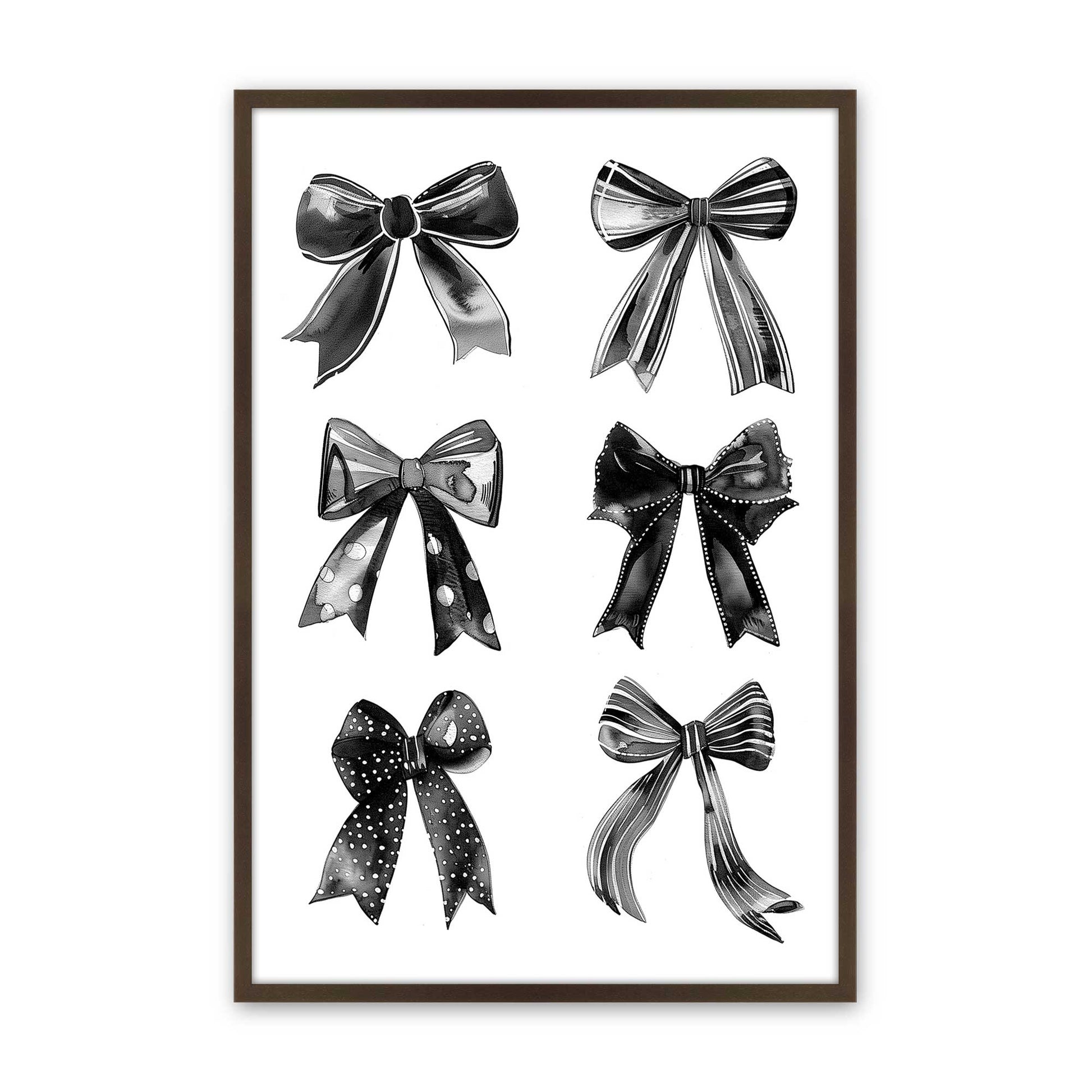 [Color:Belvinder Brown], Picture of art in a Belvinder Brown frame