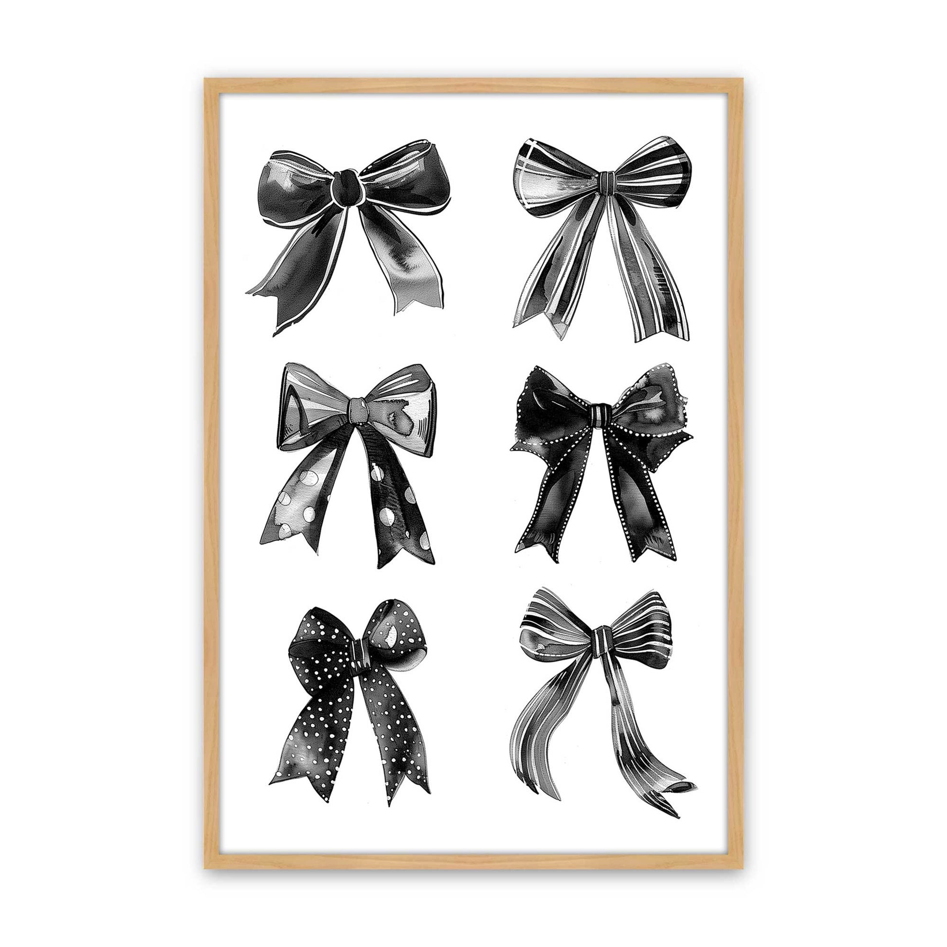 [Color:American Maple], Picture of art in a American Maple frame