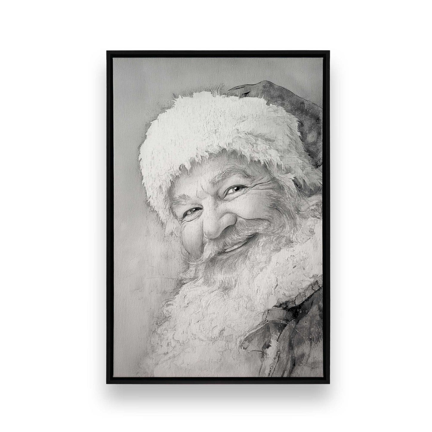 [Color:Satin Black], Picture of art in a Satin Black frame