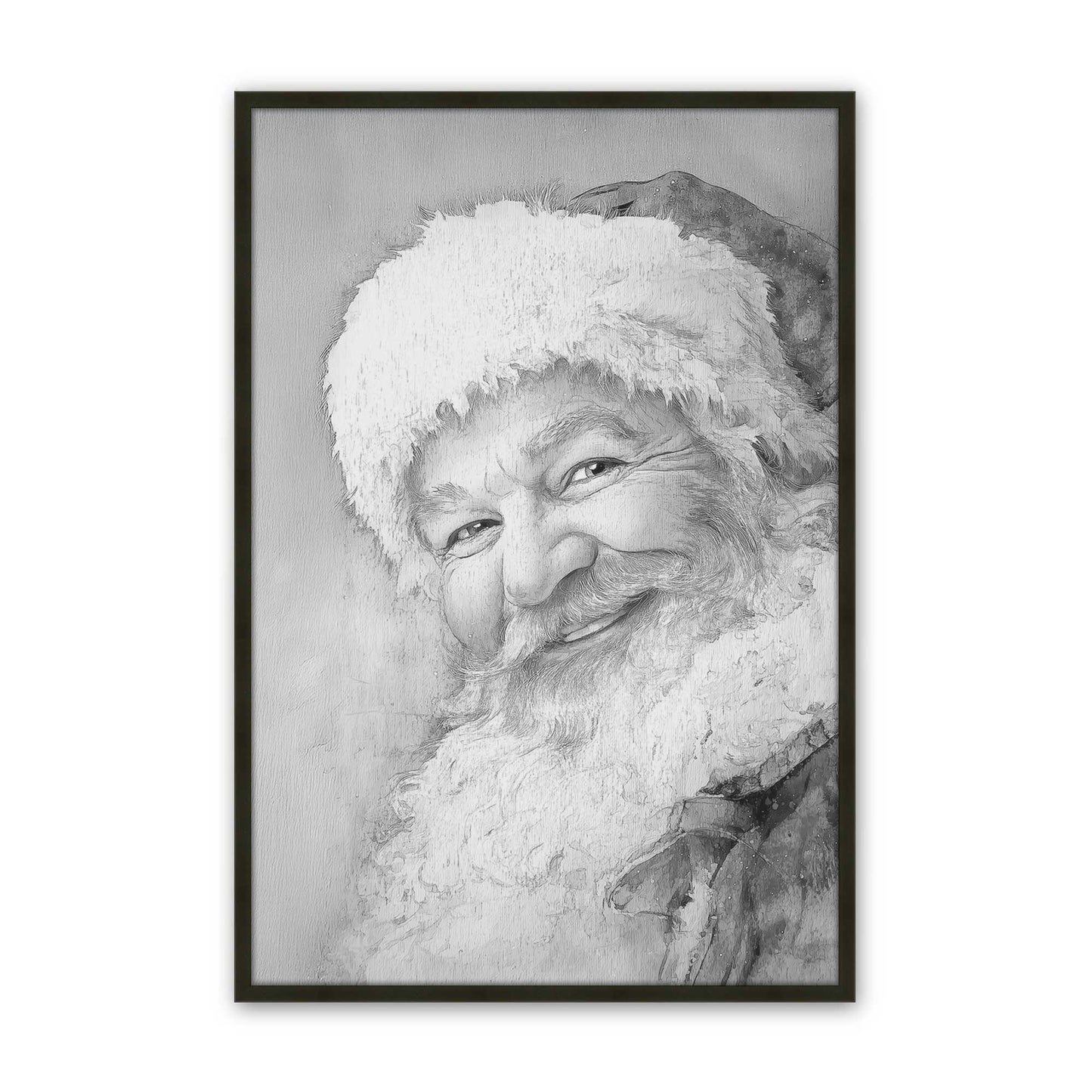 [Color:Satin Black], Picture of art in a Satin Black frame