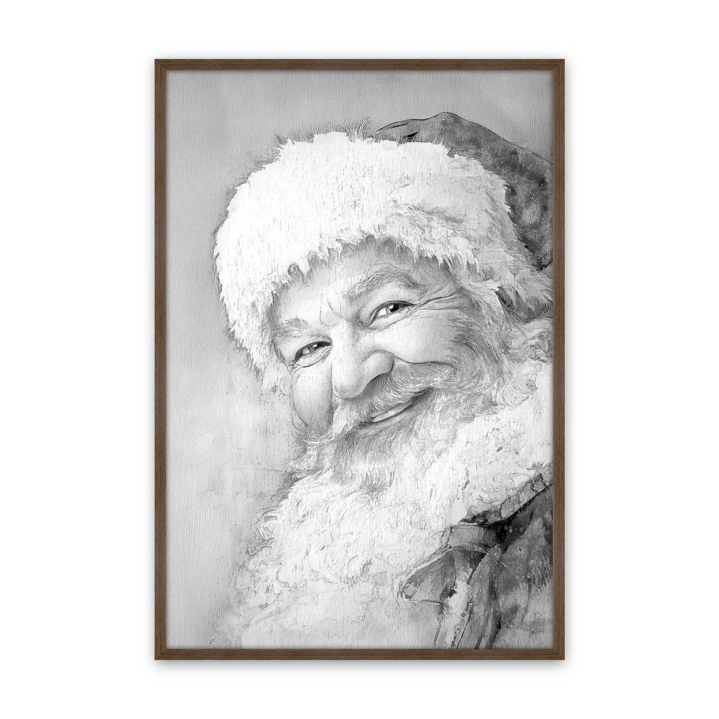 [Color:Walnut], Picture of art in a Walnut frame