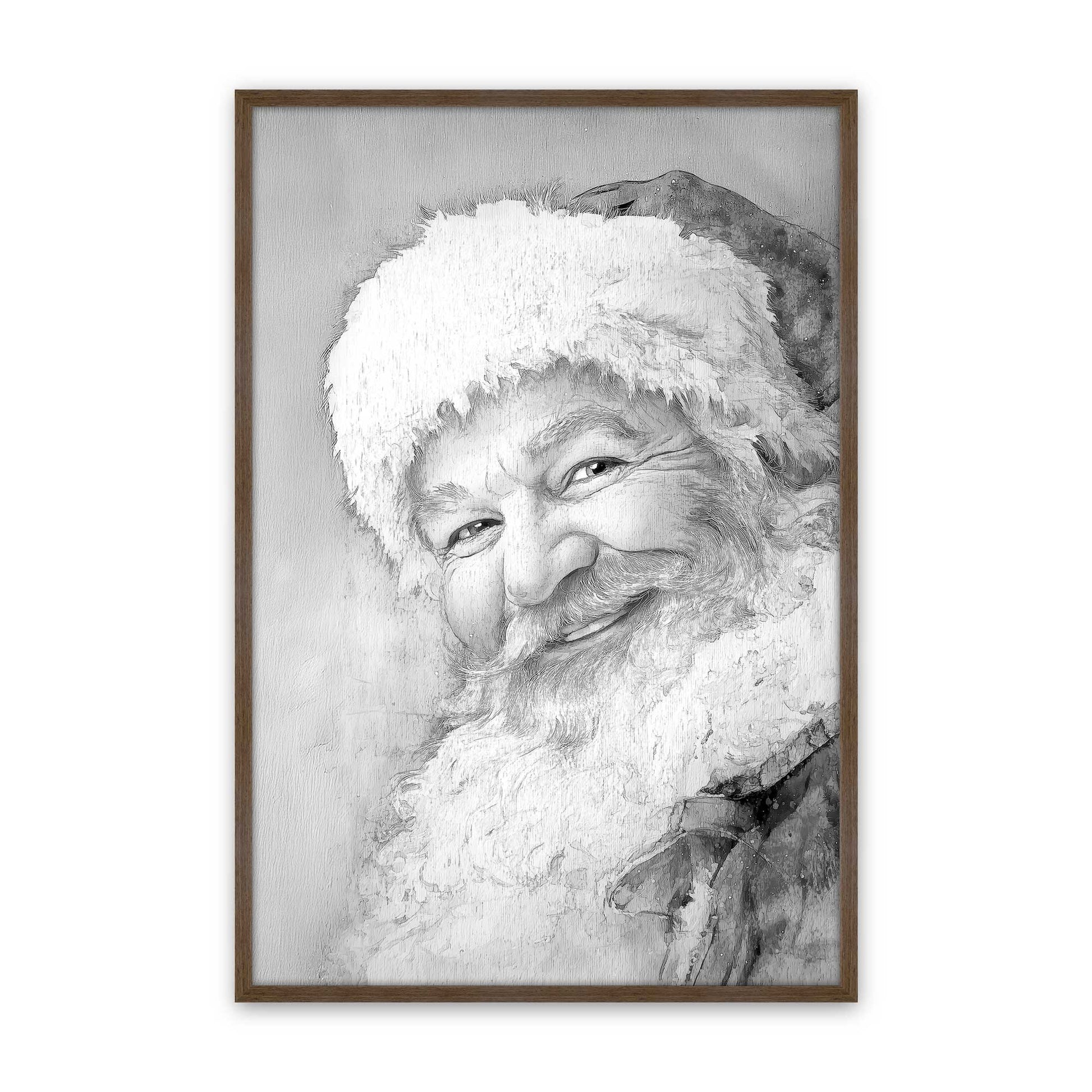 [Color:Walnut], Picture of art in a Walnut frame