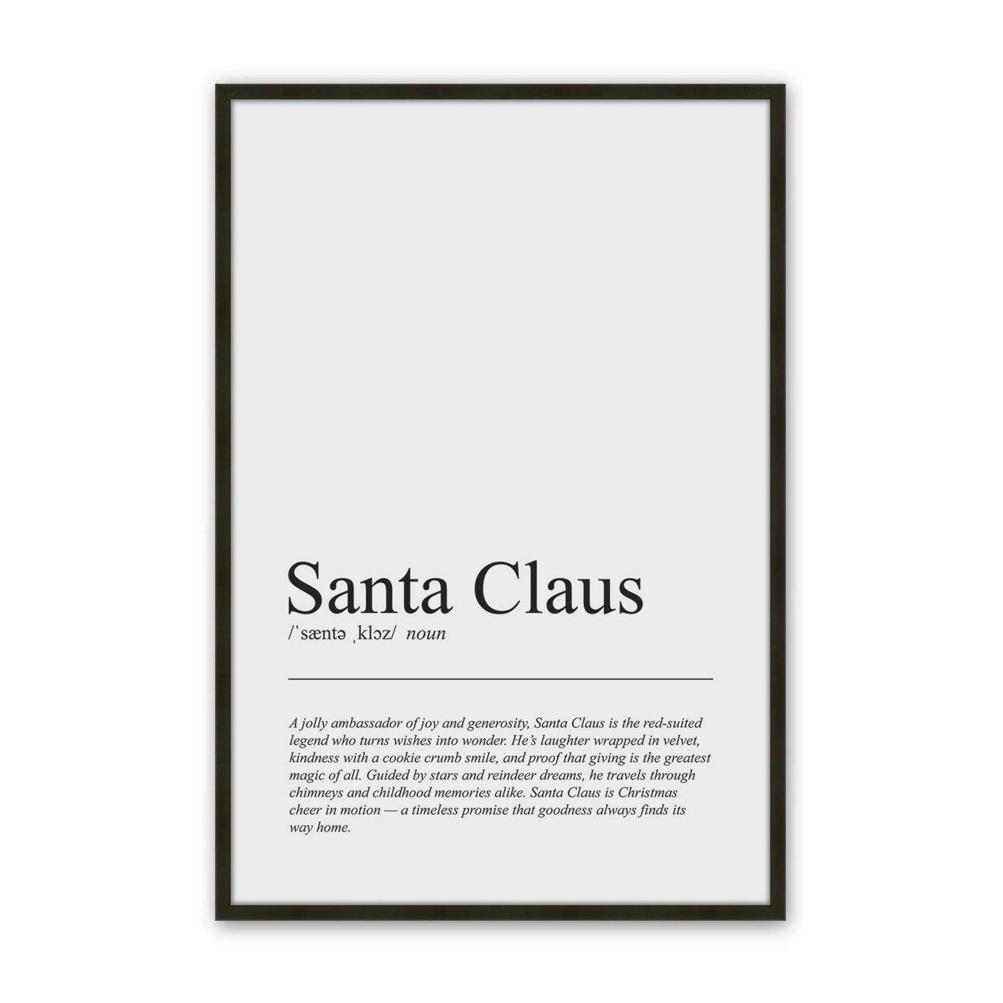 [Color:Satin Black], Picture of art in a Satin Black frame