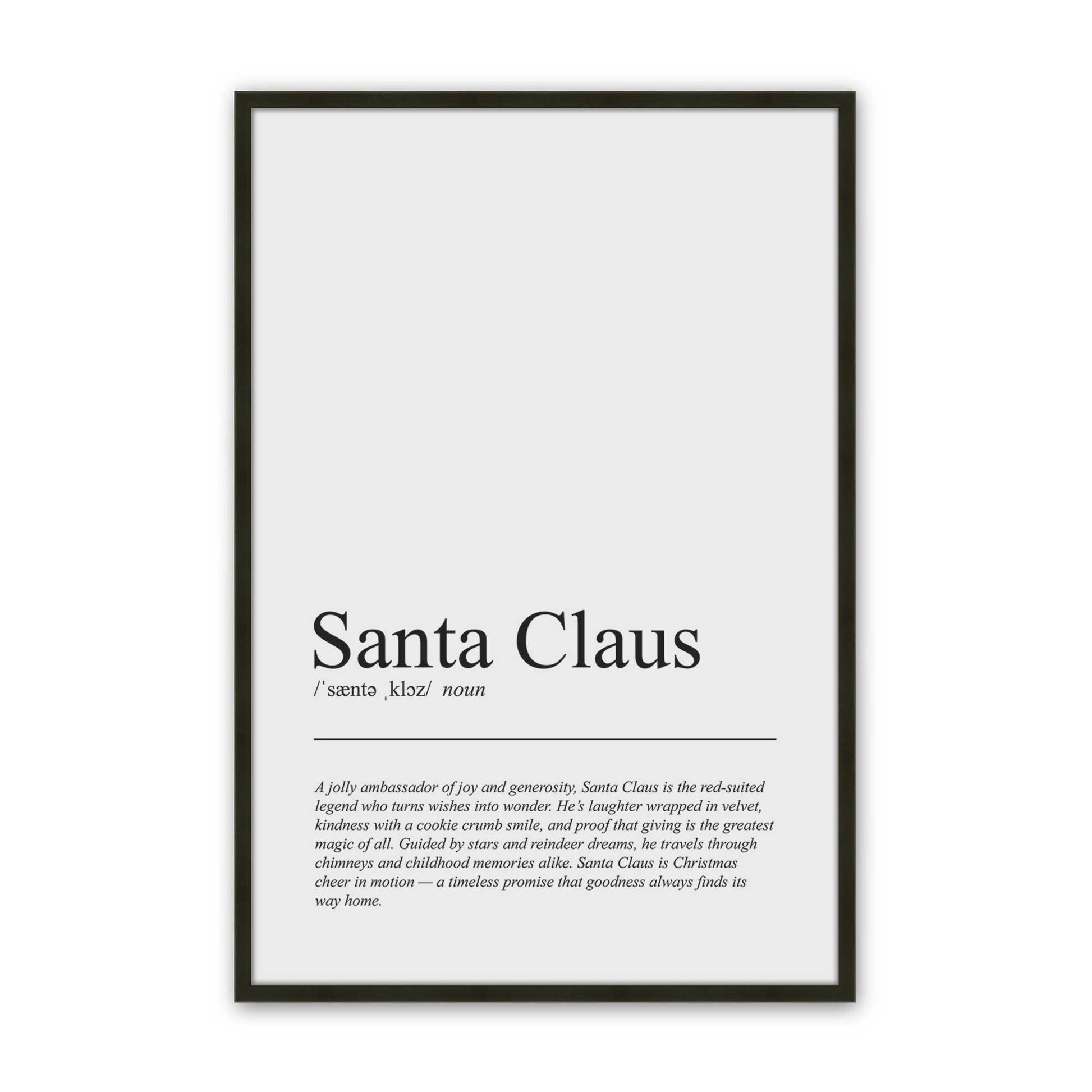 [Color:Satin Black], Picture of art in a Satin Black frame