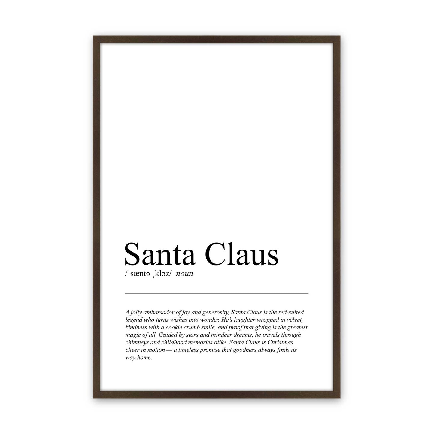 [Color:Belvinder Brown], Picture of art in a Belvinder Brown frame