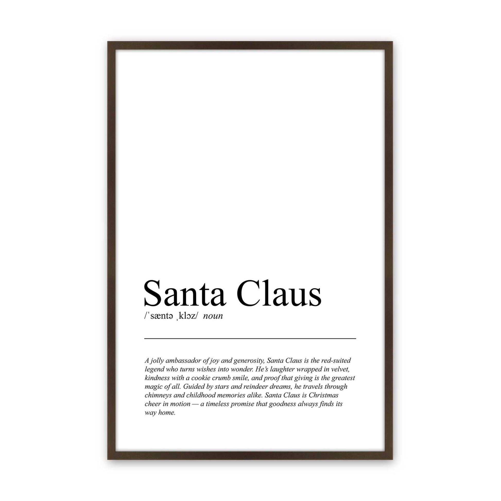 [Color:Belvinder Brown], Picture of art in a Belvinder Brown frame