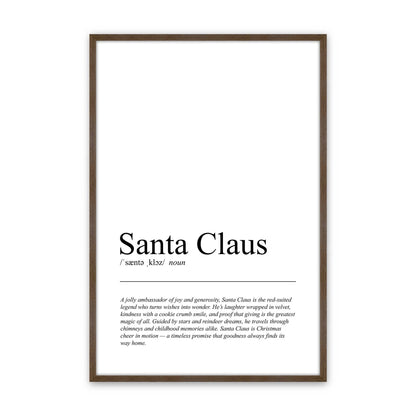 [Color:Walnut], Picture of art in a Walnut frame