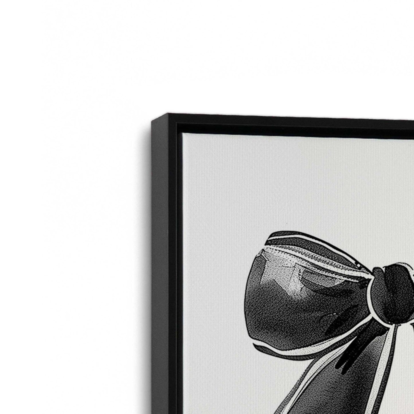 [Color:Satin Black], Picture of the corner of the art