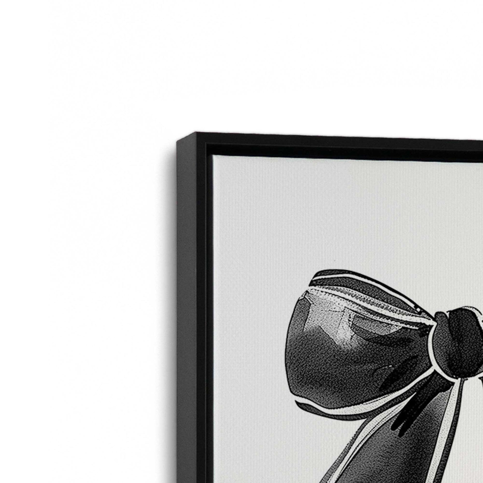 [Color:Satin Black], Picture of the corner of the art