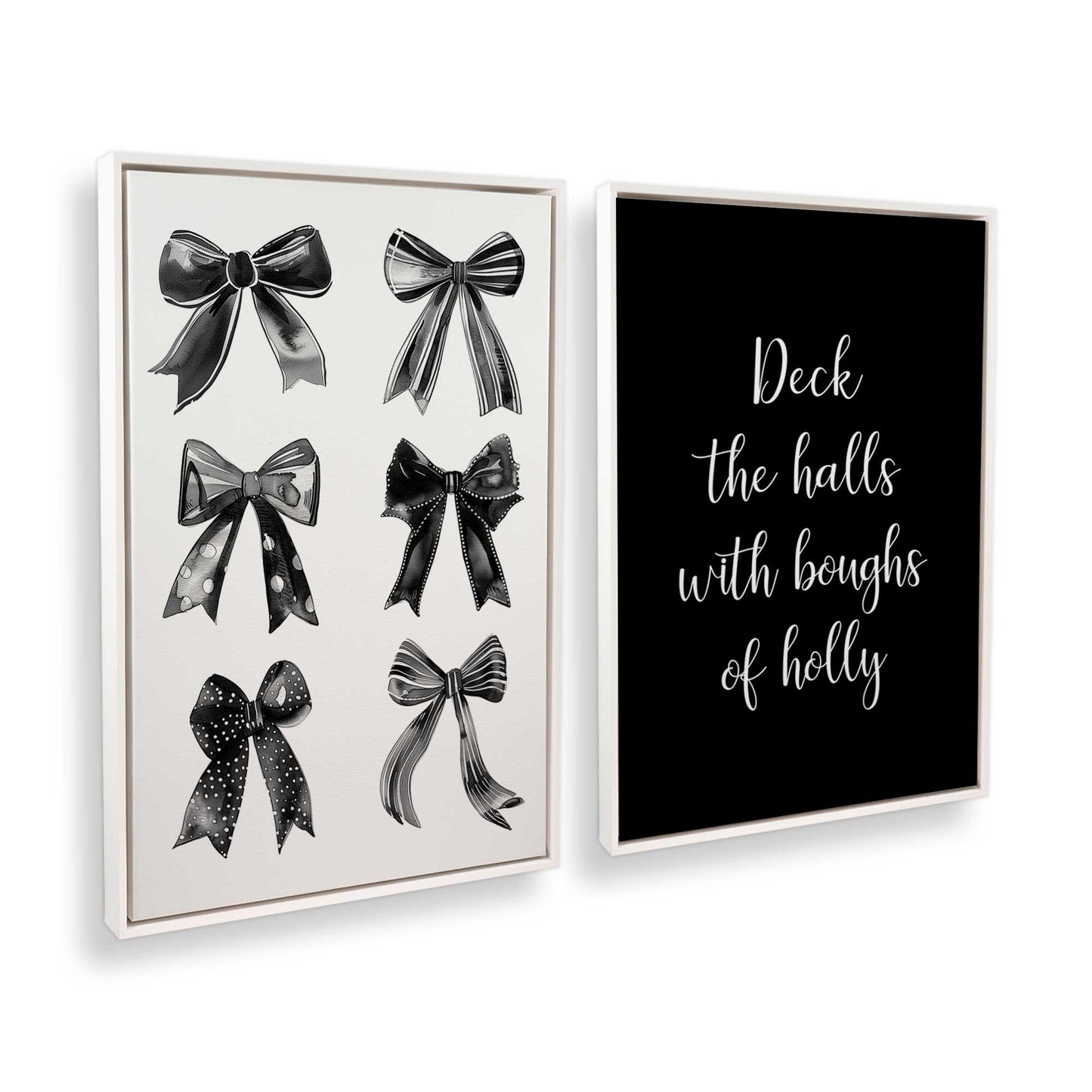 [Color:Opaque White], Picture of art in a White frame at an angle