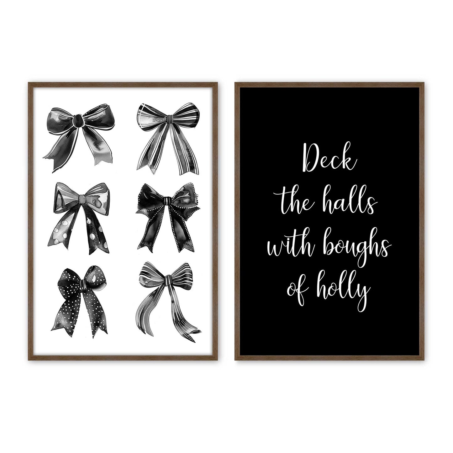 [Color:Walnut], Picture of art in a Walnut frame