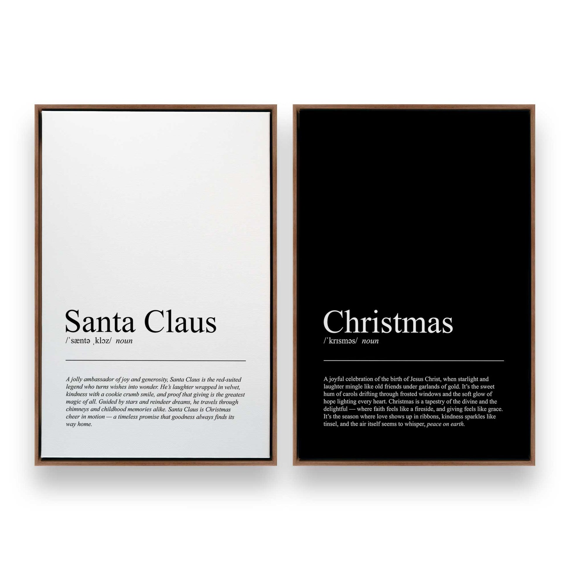 [Color:Walnut], Picture of art in a Walnut frame