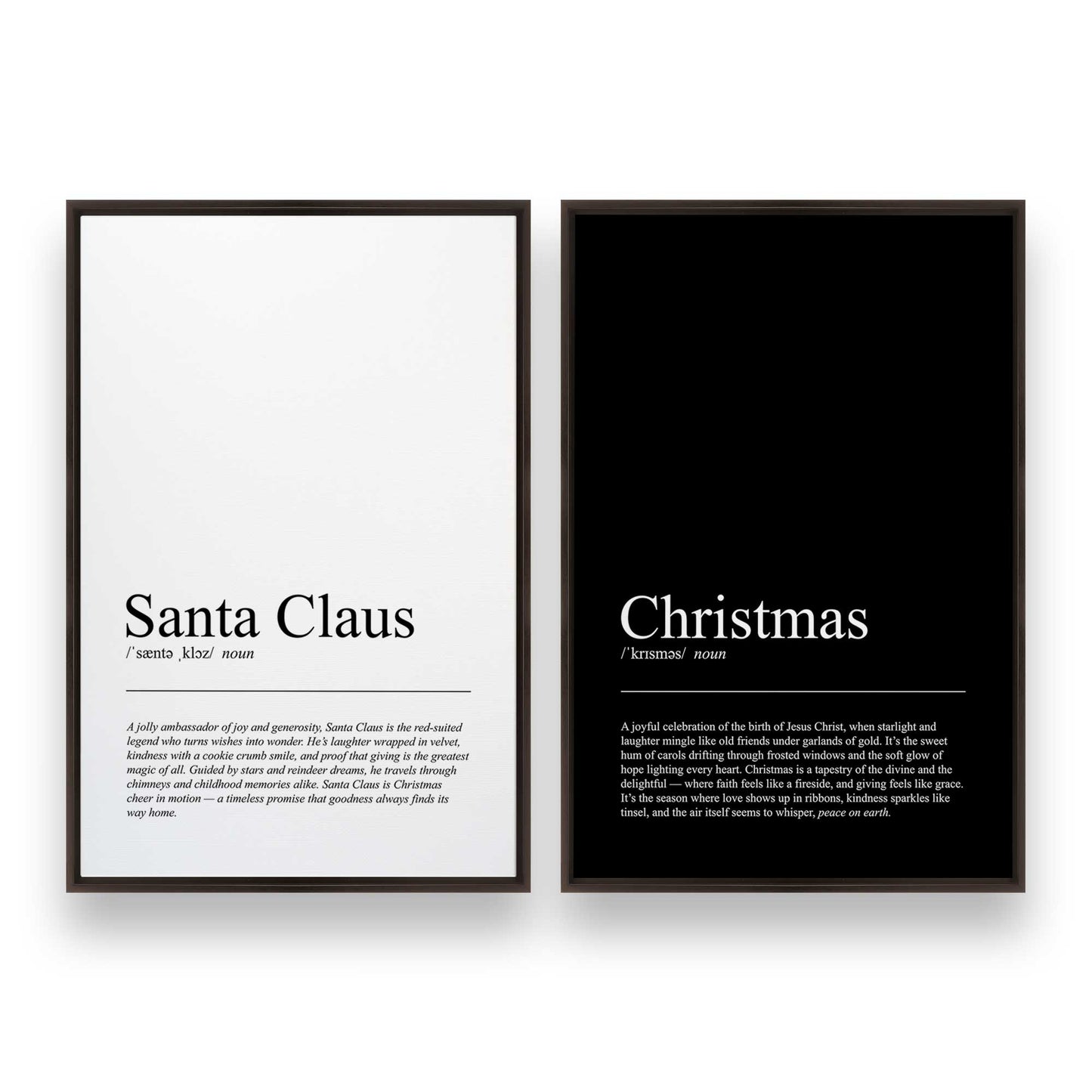 [Color:Espresso], Picture of art in a Espresso frame