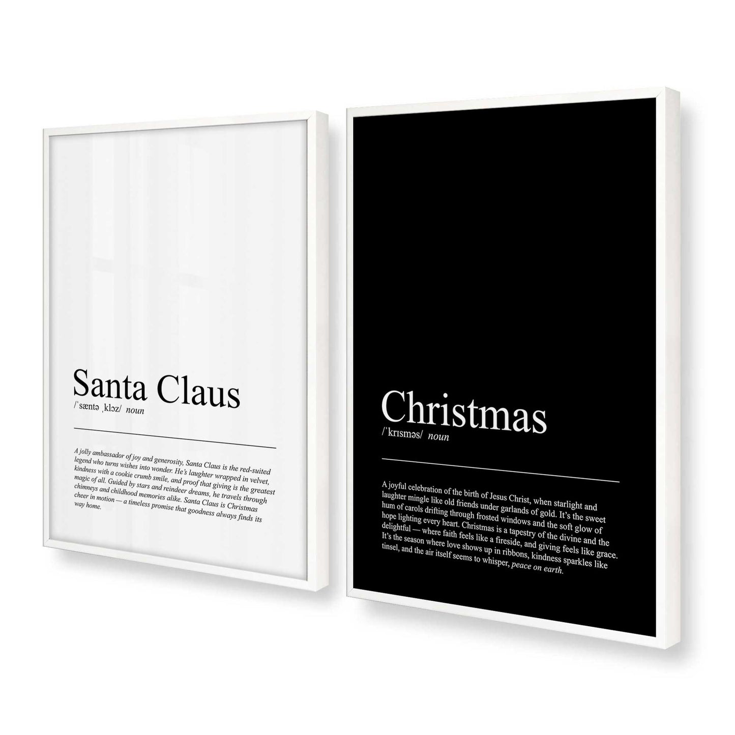 [Color:Opaque White], Picture of art in a Opaque White frame at an angle