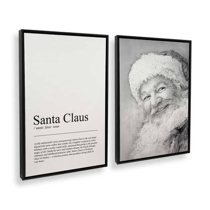 [Color:Satin Black], Picture of art in a Satin Black frame at an angle